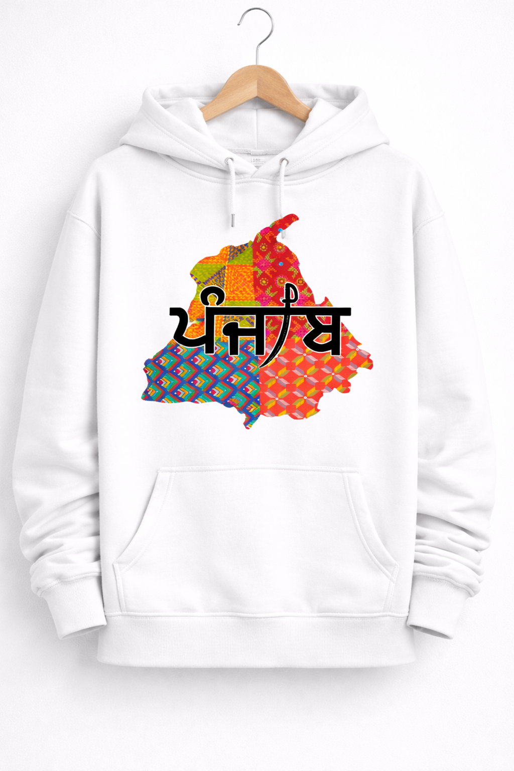 Punjab Map Hoodie