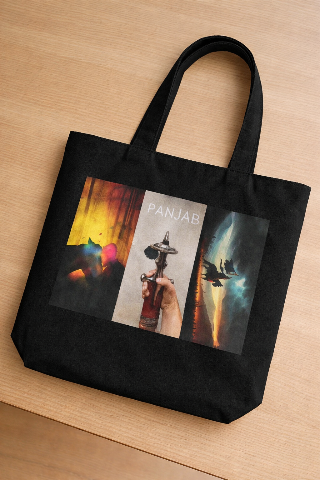 PANJAB Graphic Tote Bag