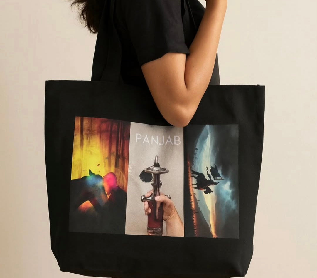PANJAB Graphic Tote Bag