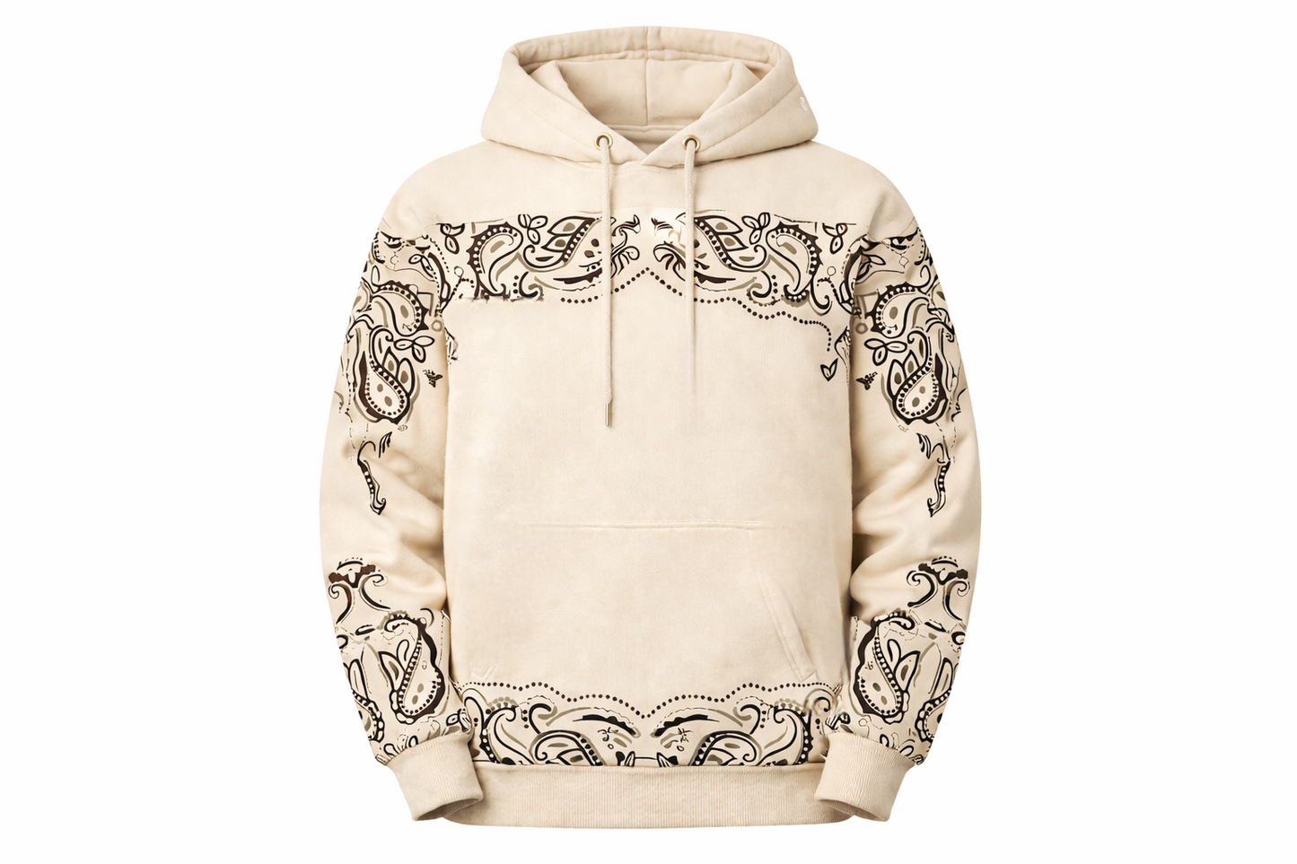 Paisley Pattern Hoodie