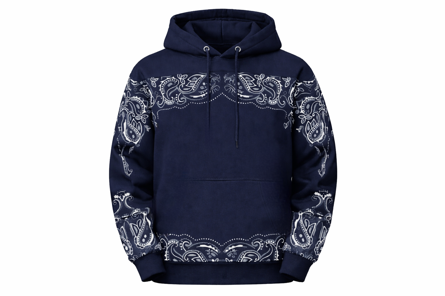 Paisley Pattern Hoodie